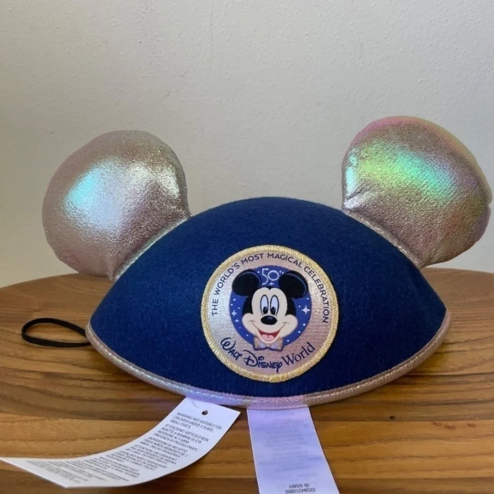 Walt Disney World 50th Anniversary Celebration Mickey‎ Ear Hat